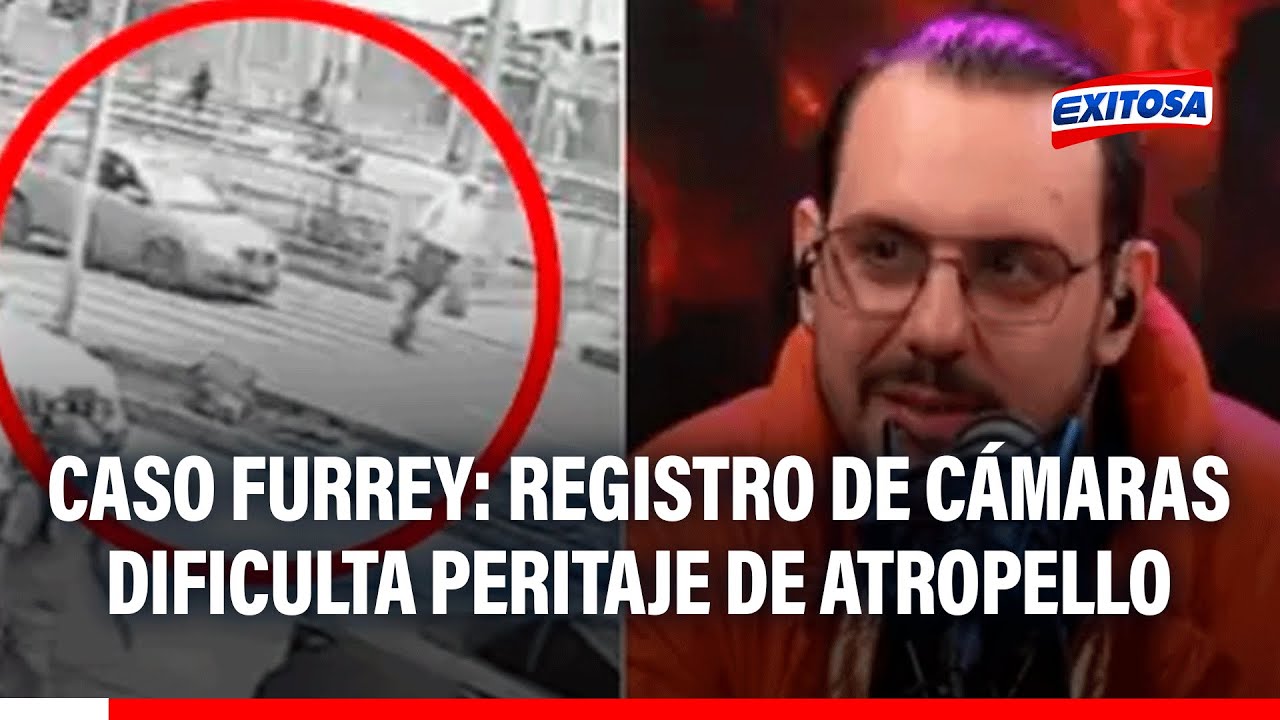 🔴🔵 Caso Furrey: Pericia no determina quién pasó luz roja porque evidencia está en blanco y negro