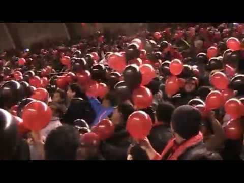 "RECIBIMIENTO DE MELGAR EN ORIENTE" Barra: León del Svr &bull; Club: Melgar