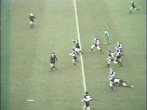 The Greatest Try of All Time - All Blacks vs Barbarians 1973
