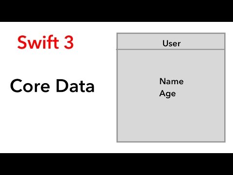 How to use Core Data (Insert and Retrieve) (Swift 3 + Xcode 8.2.1)