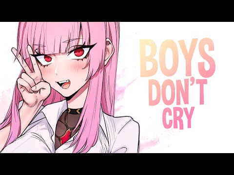 Nightcore - Boys Don't Cry (Lyrics)