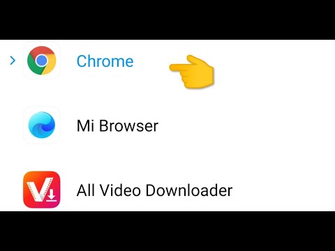 How to set Chrome as default browser on Redmi Note 7 pro || Creative DT