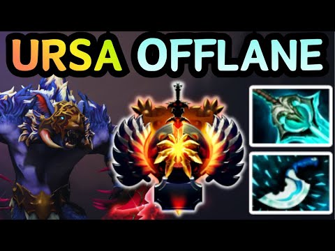 🔥 URSA OFFLANE RUN AT THEM AND DELETE | DOTA 2 GAMEPLAY 🔥