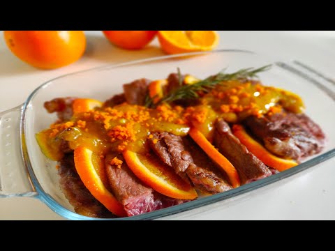 PLUMA IBÉRICA CON SALSA DE NARANJA  | País de Quercus
