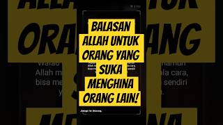 Download lagu Ini Bukti Nyata: Balasan Allah untuk Orang yang Suka Menghina Orang Lain! mp3
