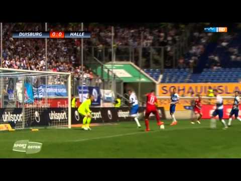 MSV Duisburg vs. Hallescher FC (3.Liga 4.Spieltag 2014/2015)