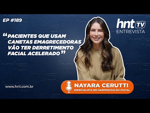 HNT TV: Pacientes que usam canetas emagrecedoras vão ter derretimento facial acelerado