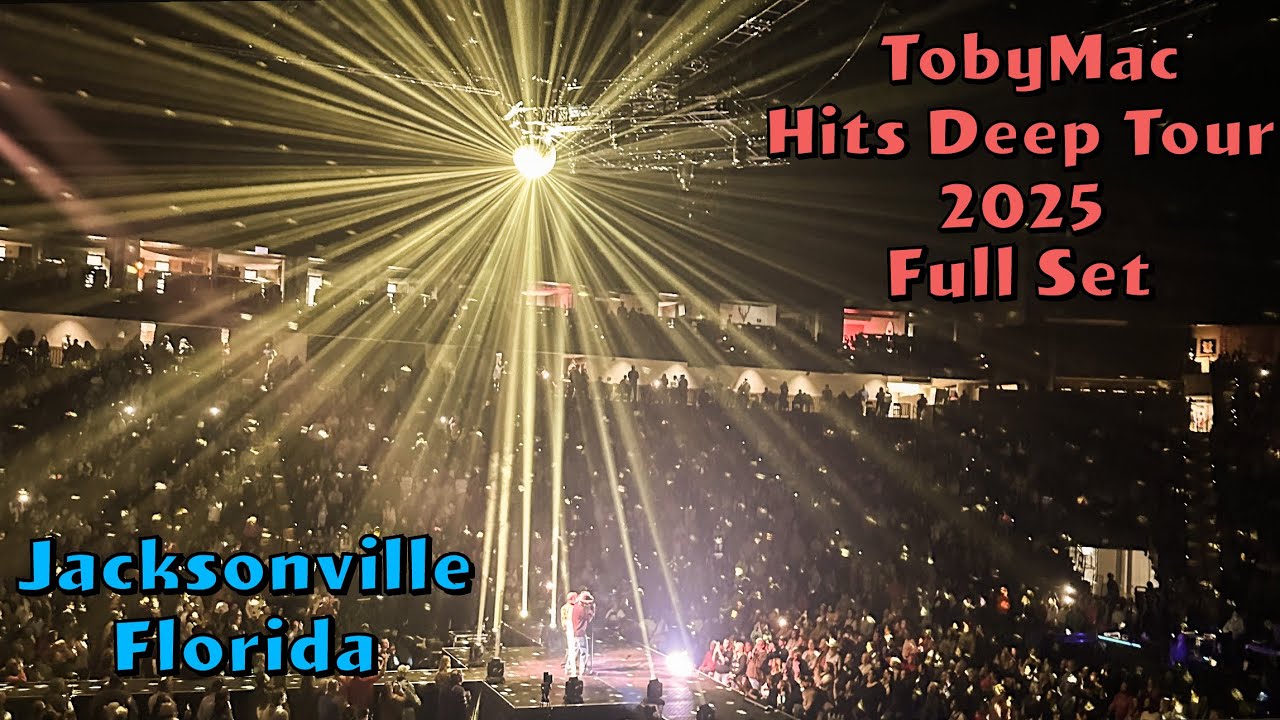 TobyMac Hits Deep Tour 2025 FULL SET | Jacksonville Florida | 2-14-25