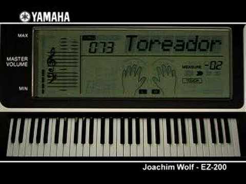 Joachim Wolf and the Yamaha EZ-200