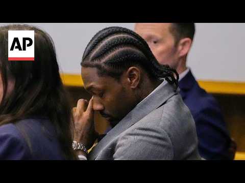 Video Thumbnail: Stefon Diggs gets emotional after found not guilty of assaulting his chef
