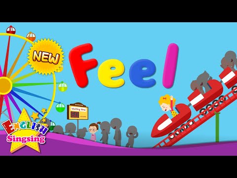 Kids vocabulary - [NEW] Feel - feelings - Are you happy? - English educational video