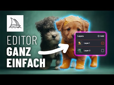 Midjourney V7 Editor: Schritt für Schritt AI Tutorial (2025) - Ein Photoshop Ersatz?