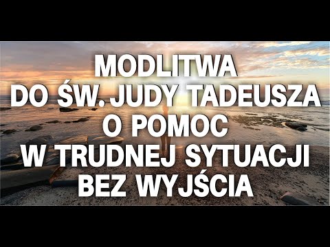 Prayer to St. Jude Thaddeus for help in a hopeless situation