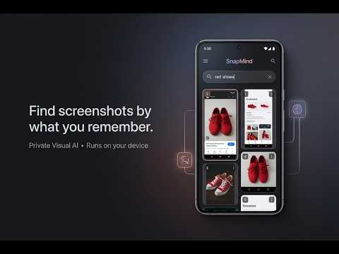 SnapMind: AI Screenshot Search video thumbnail
