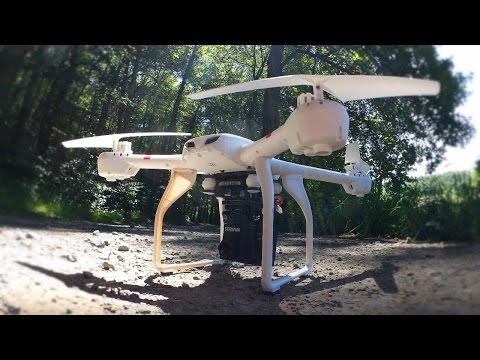 Onboard Actioncam Testflug: MJX X101 Quadcopter von Lightake.com