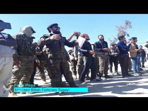 برومو يعرض صورا لقائد لواء المنتصر بالله فراس باشا