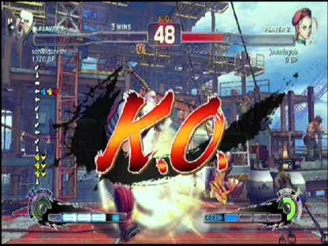 SohailQureshi[Rufus]vsJawadAyub[Cammy]-2 SSF4 Exhibition Match