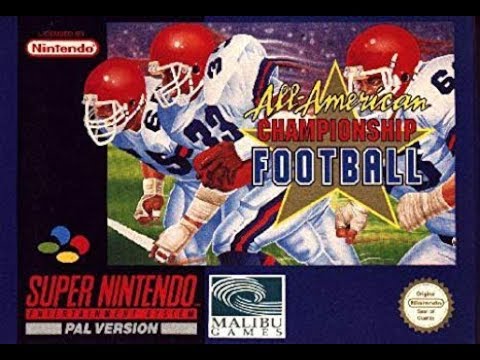 All-American Championship Football (Super Nintendo)