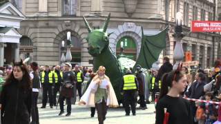 preview picture of video 'Zmajev karneval v duhu Rimljanov'