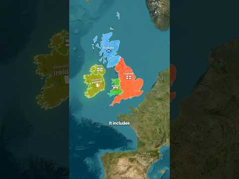 Difference between the UK, Great Britain and England