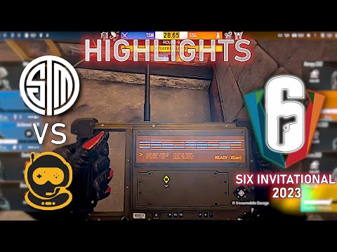 LAST CHANCE! SSG vs TSM - HIGHLIGHTS - Qualifier - Six Invitational 2023 - R6 Esport