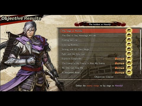 Samurai warriors 5 Mitsuhide's Path " Battle of Yamazaki" Objective Guide 12/12