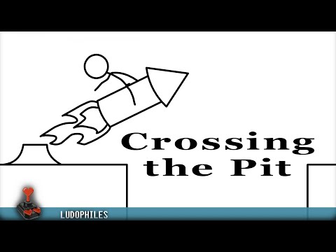 Crossing the Pit All Fails Full Playthrough / Longplay / Walkthrough (no commentary) #flashgame