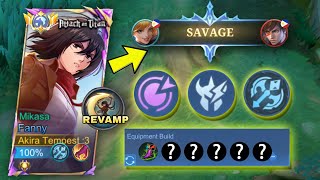 Download lagu SAVAGE!! REVAMPED MIKASA FANNY SKIN BEST BUILD & EMBLEM SOLO RANK GAMEPLAY! -MLBB mp3 Download lagu SAVAGE!! REVAMPED MIKASA FANNY SKIN BEST BUILD & EMBLEM SOLO RANK GAMEPLAY! -MLBB mp3