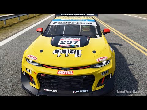Project Cars 3 Chevrolet Camaro ZL-1 GT4 on California Highway Gameplay 1080p 60FPS