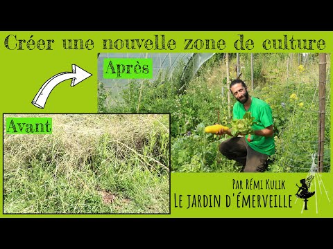 Créer une nouvelle zone de culture...  méthode simple et efficace !