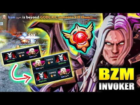 BZM Grand Master Invoker Unexpected Turn: Early Tip Gone Wrong in Dota 2 Gameplay 🔥