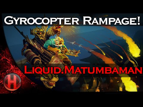 Liquid.MATUMBAMAN Gyro Rampage WePlay League Season 3 Dota 2