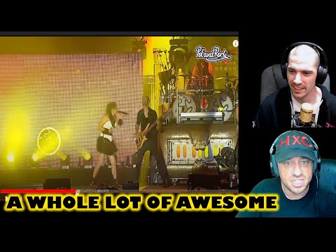 Within Temptation-Woodstock Festival Poland 2015 (currently: Pol'and'Rock Festival) Double Reaction!