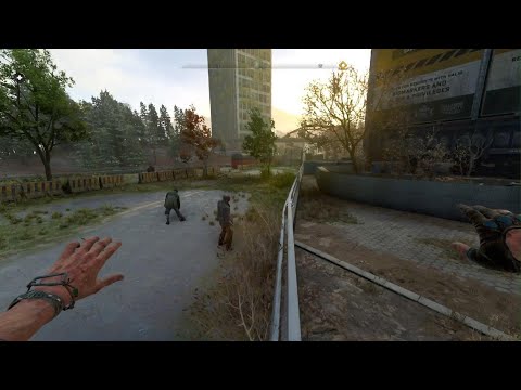 Dying Light 2: Using Zombies as Parkour Platforms