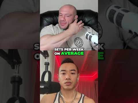 Mike Israetel: How many sets per week do you do?