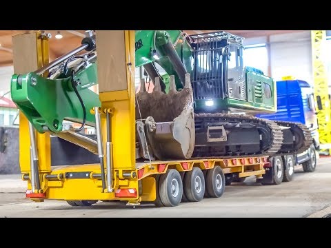 Awesome RC Trucks work hard! Cool ACTION!