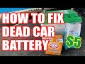 CAN YOU FIX A DEAD CAR BATTERY? - How to rebuild a car battery DIY Fix a Dead Battery