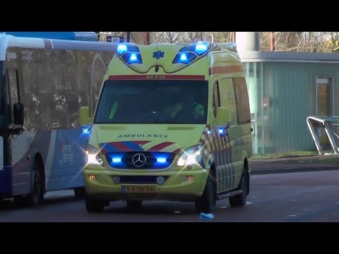[Wail] A1, Otaris Ambulance 02-112 Leeuwarden naar het Medisch Centrum Leeuwarden