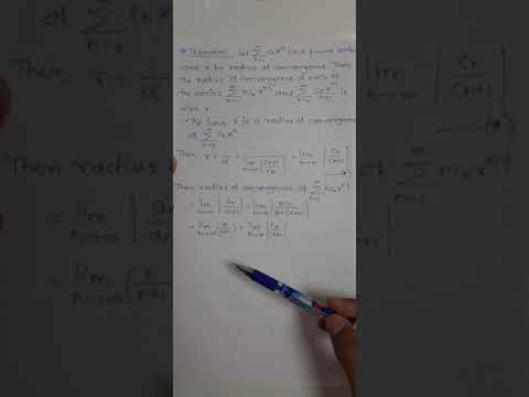 Lecture 42 Theorem of Power Series