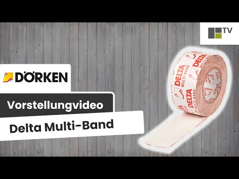 Dörken Delta Multiband - Kinderleicht verkleben und reparieren - Baunox
