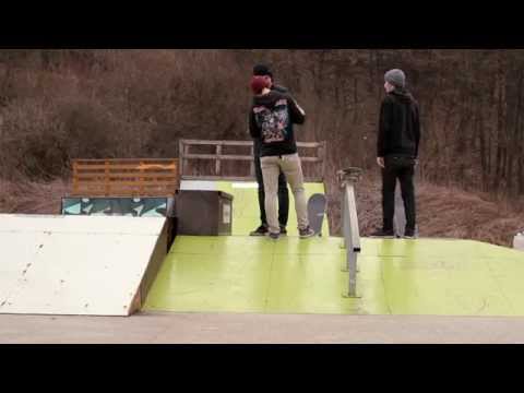 Picnic skateshop SK - first skatepark session