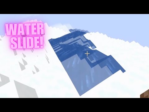 EPIC Waterslide Adventure in Minecraft!! 😱 | Vtuber Clips