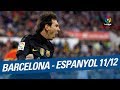 Highlights FC Barcelona vs RCD Espanyol (4-0) 2011/2012