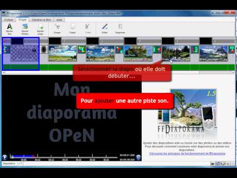 FFDiaporama   03   Ajouter de la musique   OPeN