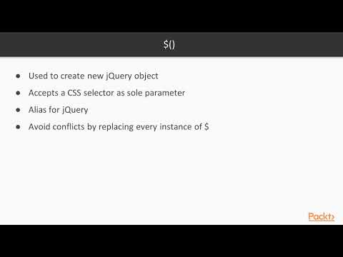 Getting Started with jQuery 3 Understanding the DOM | packtpub com