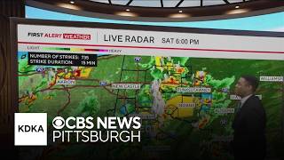 KDKA-TV Weekend Forecast (8/22)