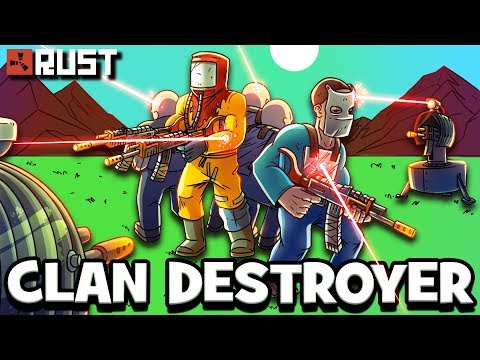 The CLAN DESTROYER Trap Base - Rust