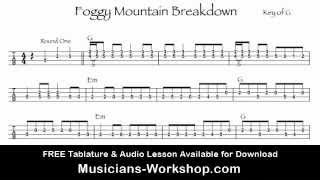 Foggy Mountain Breakdown Mandolin Lesson With Tab