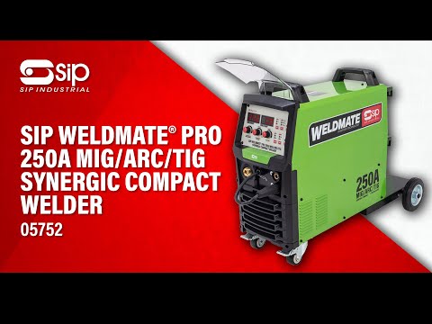 SIP WELDMATE PRO 250A MIG/ARC/TIG Synergic Welder (Product illustration 16)-15