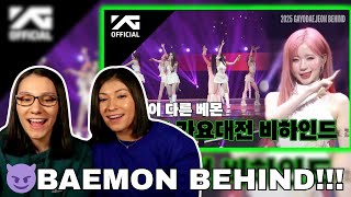 *Sisters Reaction* BABYMONSTER - 2025 SBS GayoDaejeon BEHIND